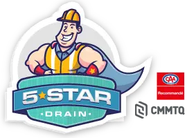 5 Star Drain Logo